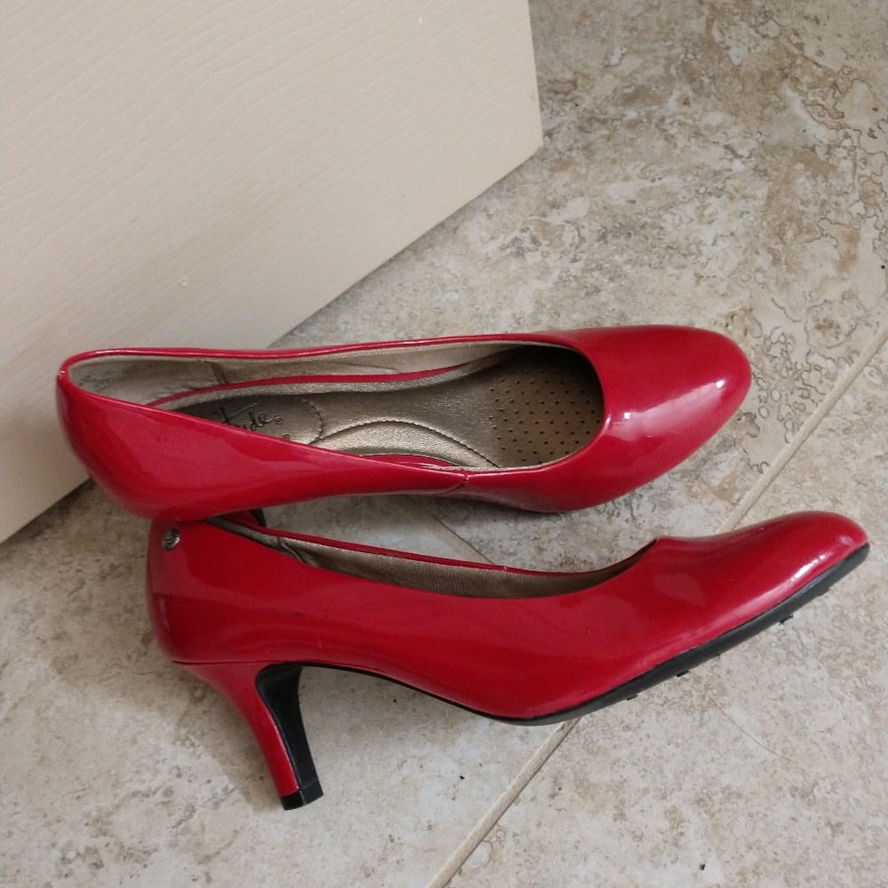 Red high heels